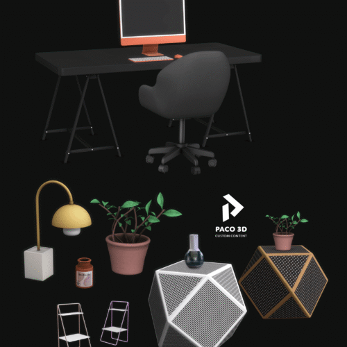Minimalist Work Room Design