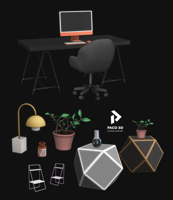 Minimalist Work Room Design
