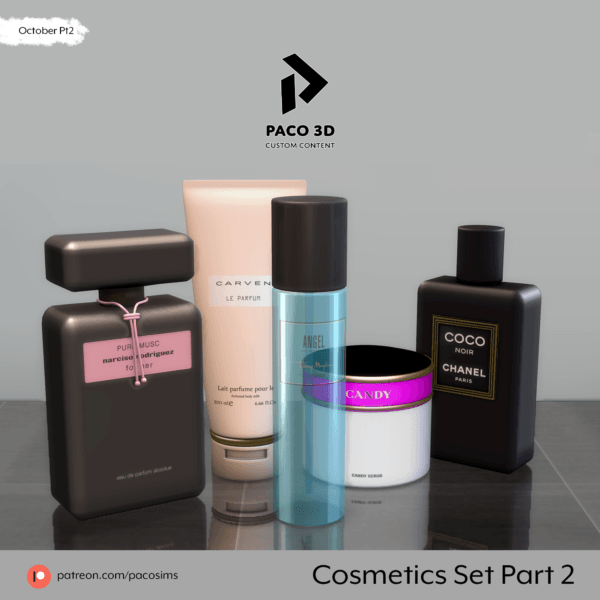 5 Parts Cosmetics Set