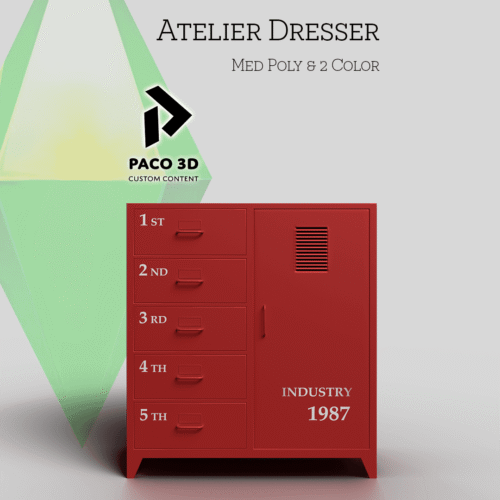 Teaklea Console & Atelier Dresser