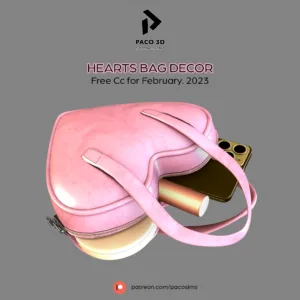 Hearts Bag Full Deco