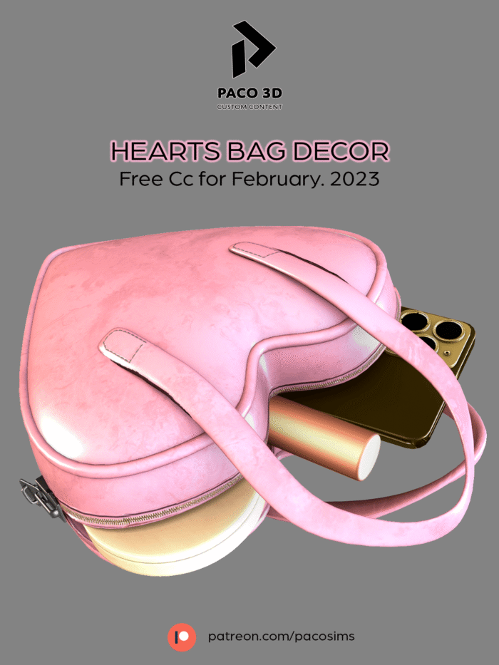 Hearts Bag Full Deco