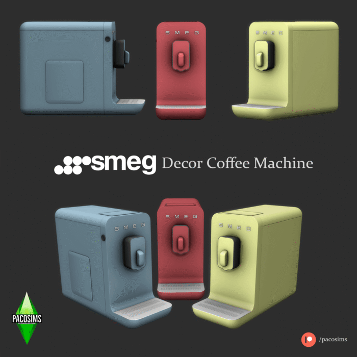 SMEG Coffee Machine ( Decor )