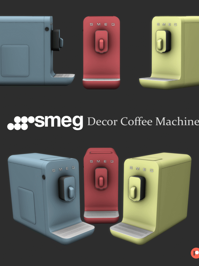 SMEG Coffee Machine ( Decor )