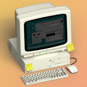 Functional Retro Desktop