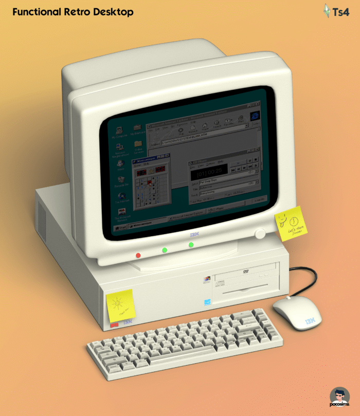 Functional Retro Desktop