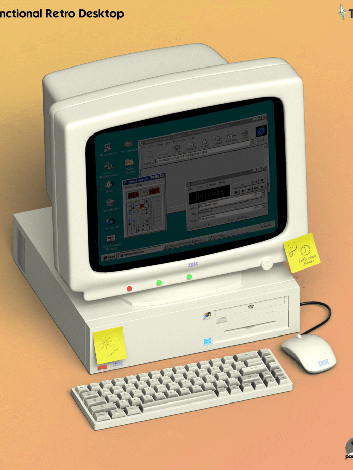 Functional Retro Desktop