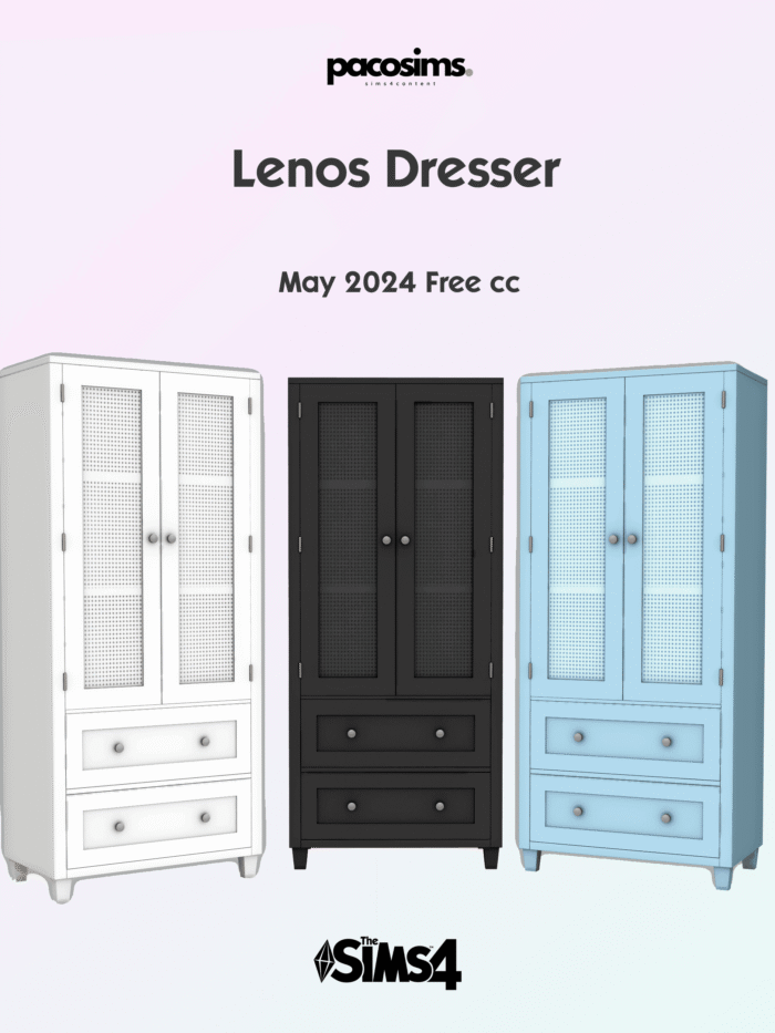 ( FREE CONTENT  ) Lenos Dresser & Storage