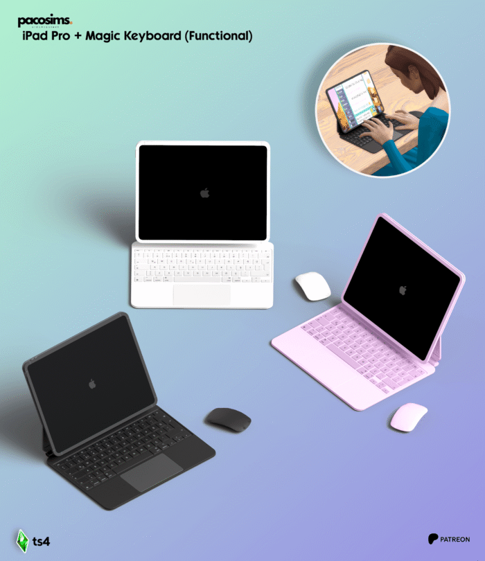 iPad Pro M4 & Magic Keyboard ( Functional )