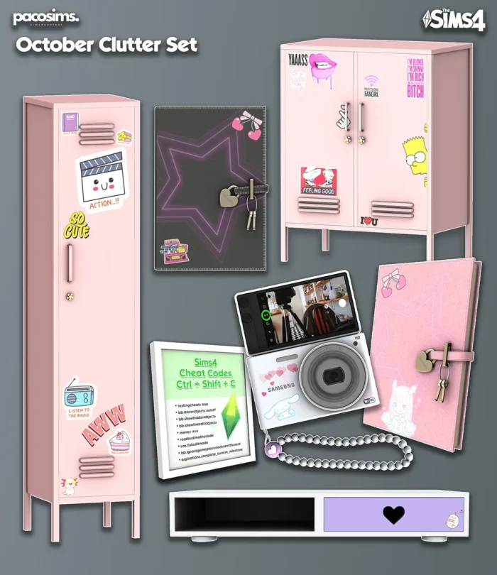October Clutter & Furniture