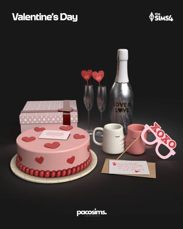 Valentine's Day Deco Set