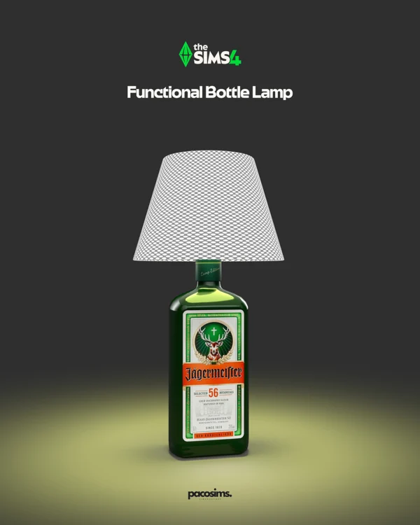 Functional Bottle Lamp 🛋️