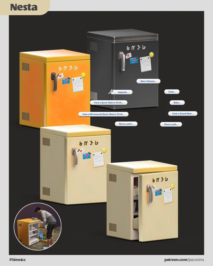 ❄️ Nesta Mini Fridge – Small but Mighty!