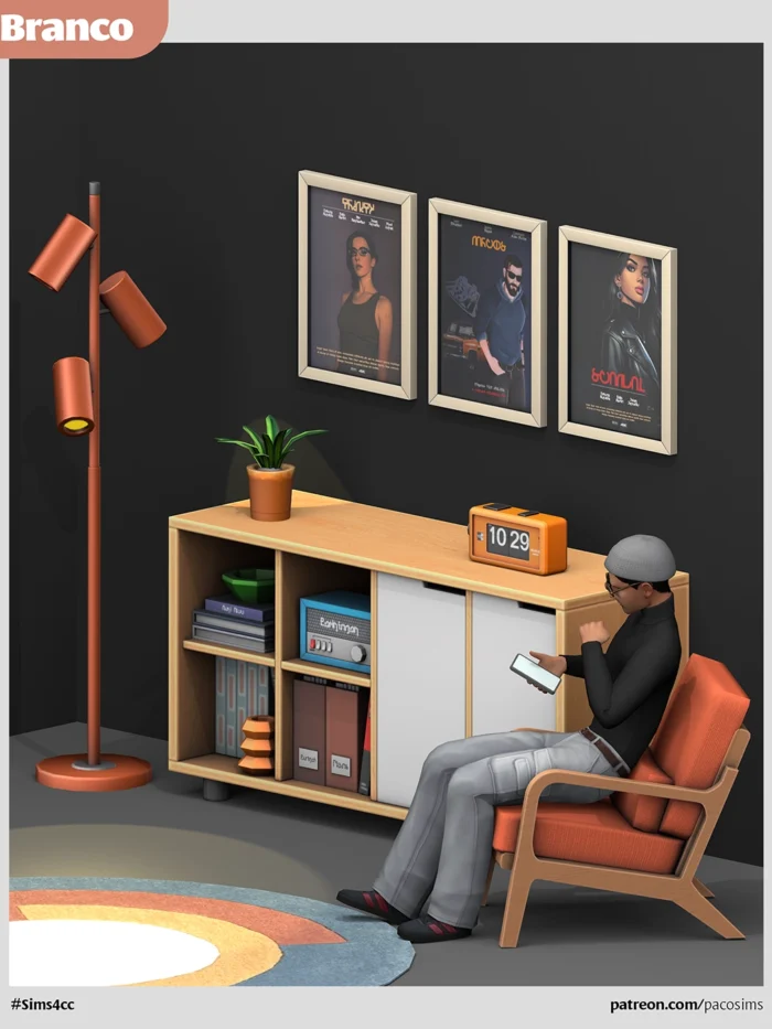 🌿 Branco Set – Fresh Vibes for Your Sim’s Home