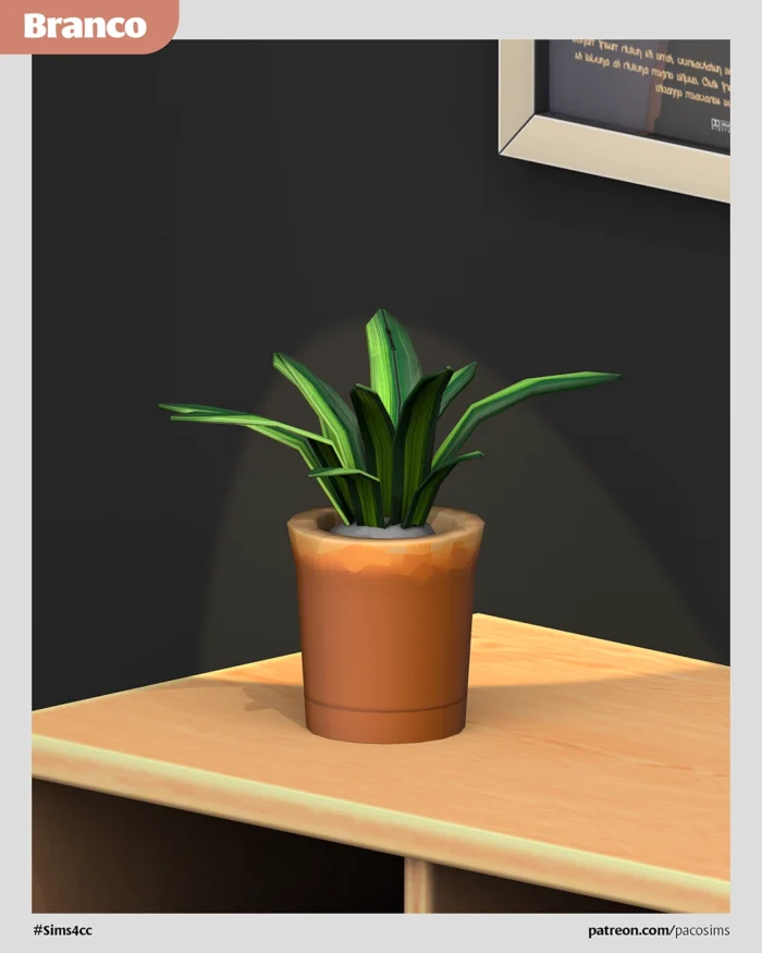 🌿 Branco Set – Fresh Vibes for Your Sim’s Home